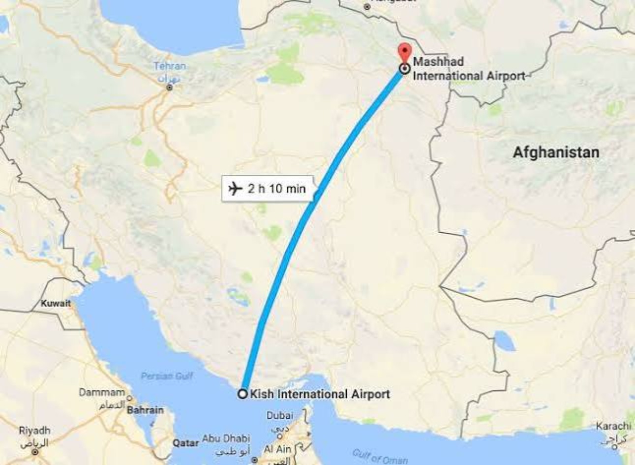 بلیط لحظه آخری مشهد کیش؛ 