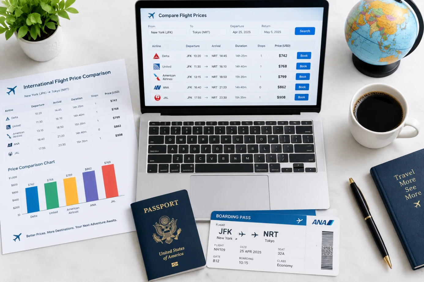 چک کردن قیمت بلیط هواپیما